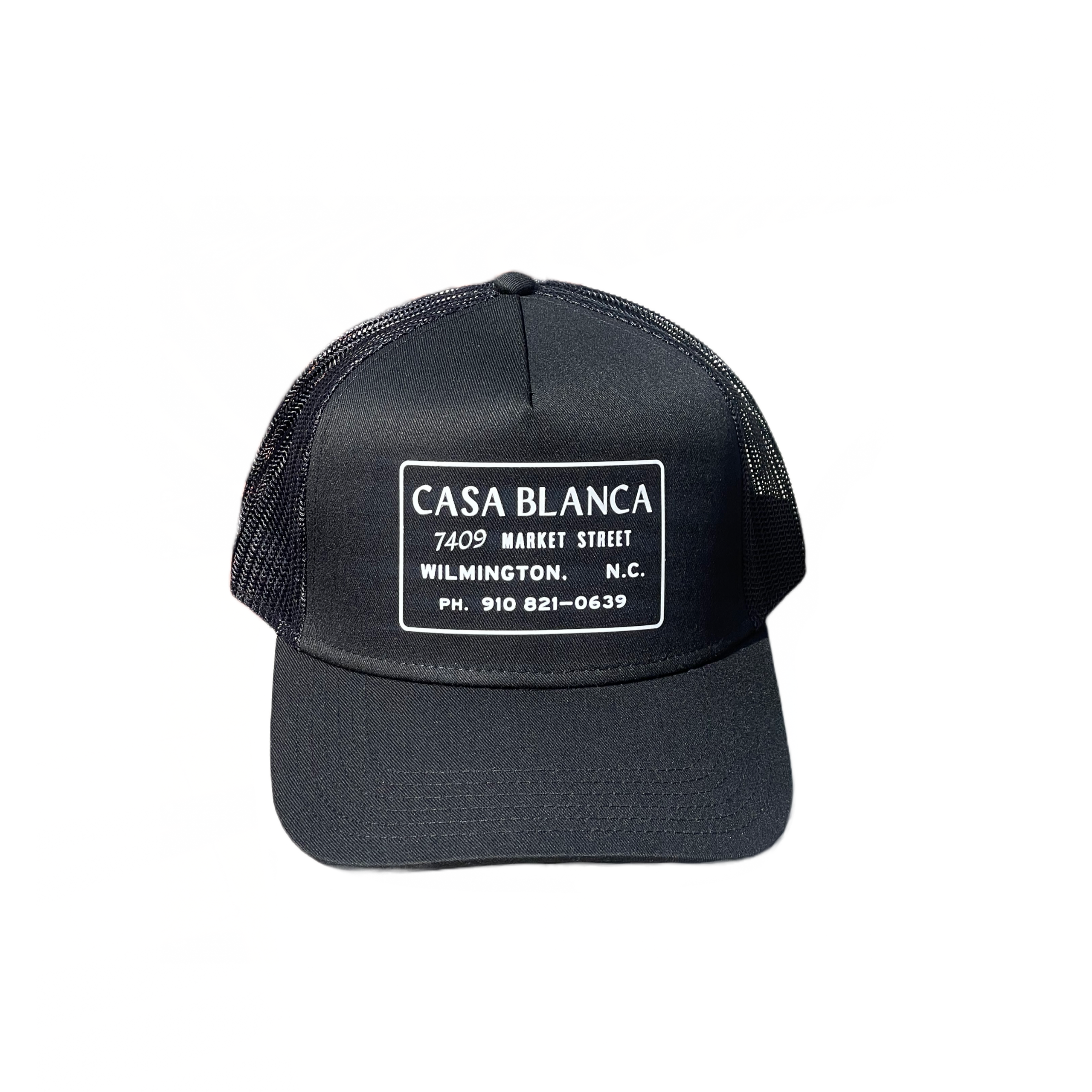 Black Trucker Hat