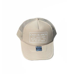 Khaki Foam Front Trucker Hat