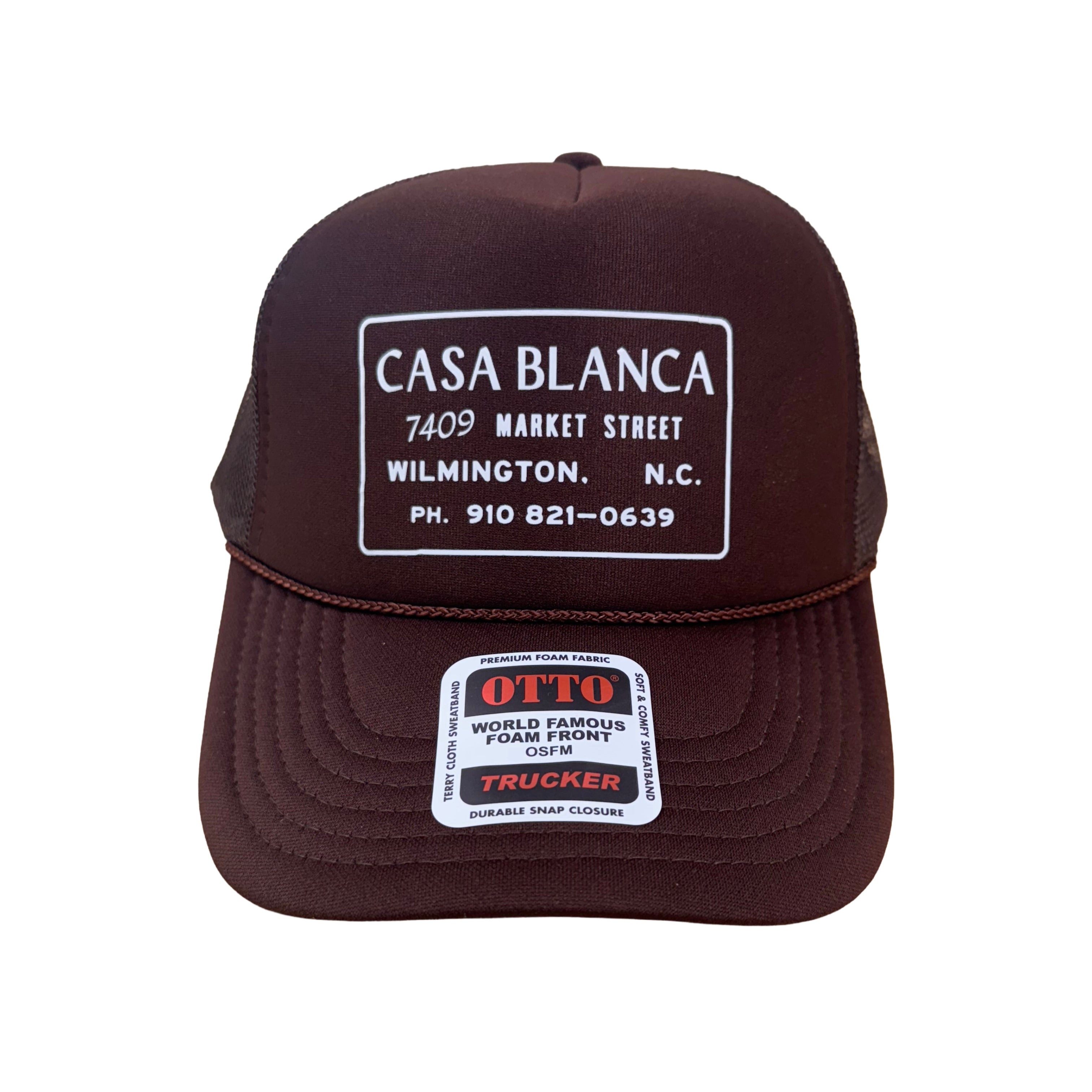Chocolate Brown Trucker Hat