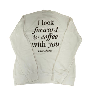 Coffee With You Lightweight Sweatshirt