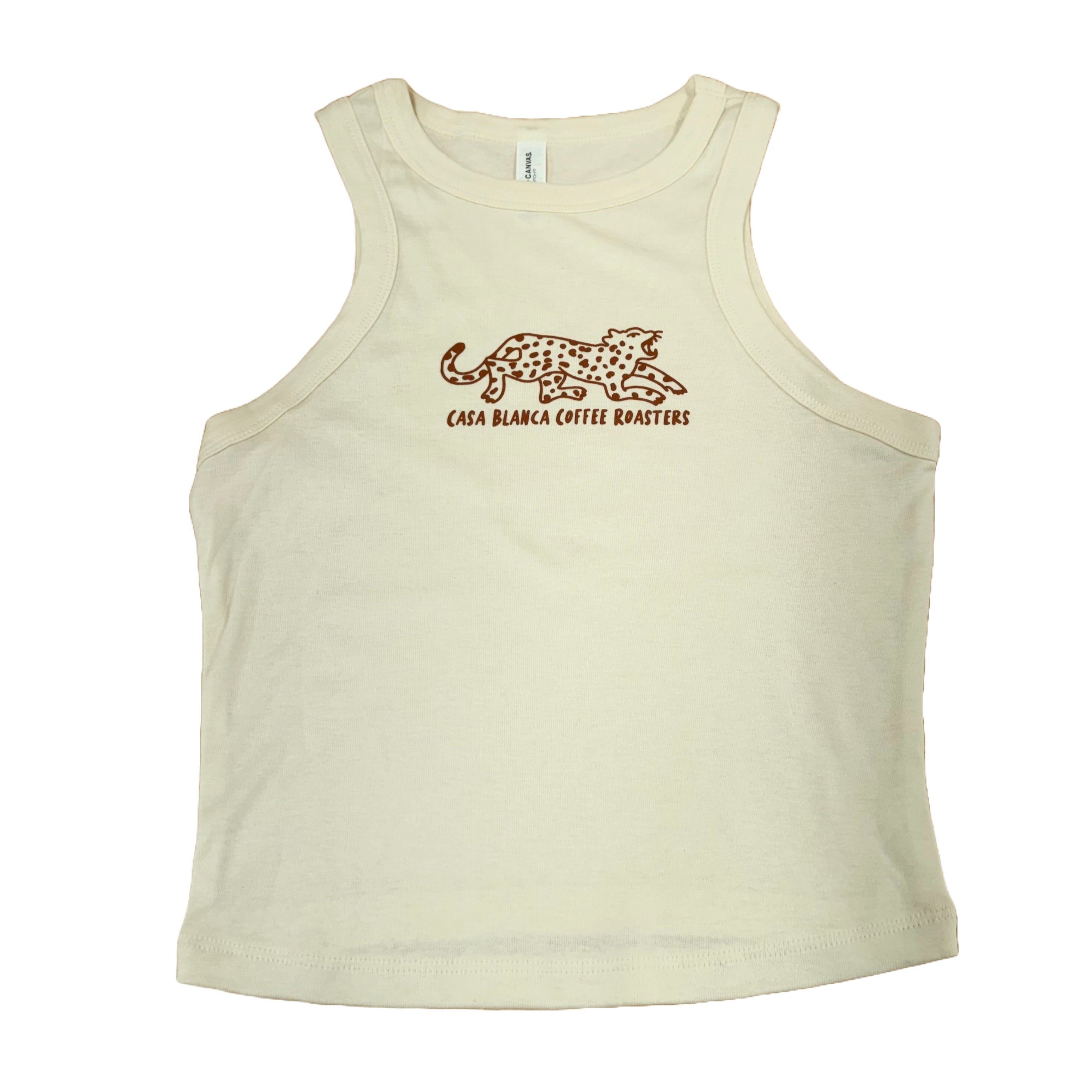 Cropped Logo Tank Top